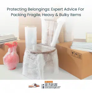 Protecting belongings with a professional moving company