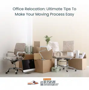 Office relocation with a moving company in Dubai
