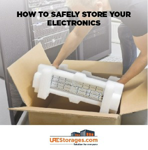 packing and storing electronics in boxes
