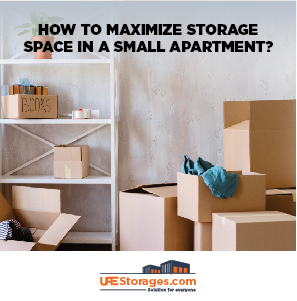 How to Maximize storage space in a small apartment